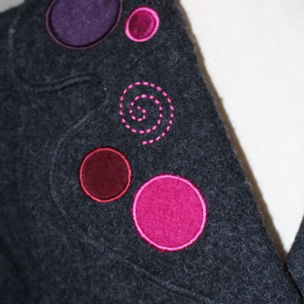 Appleseed's, Snap Button Down Wool Jacket - image 6